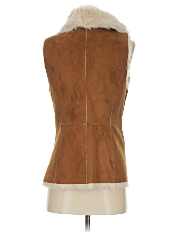 Tinsel Faux Fur Vest (view 2)