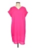Versona 100% Polyester Solid Pink Casual Dress Size S - photo 1