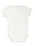 Baby by Bon Bebe Graphic Gray Short Sleeve Onesie Size 0-3 mo - photo 2