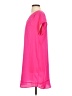 Versona 100% Polyester Solid Pink Casual Dress Size S - photo 5