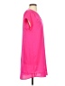 Versona 100% Polyester Solid Pink Casual Dress Size S - photo 4