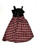 Xtraordinary Plaid Red Black Dress Size 8 - photo 2