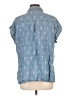 Rails Stars Blue Short Sleeve Button-Down Shirt Size L - photo 2