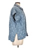 Rails Stars Blue Short Sleeve Button-Down Shirt Size L - photo 4