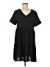 Unbranded Solid Black Casual Dress Size M - photo 1