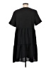 Unbranded Solid Black Casual Dress Size M - photo 2