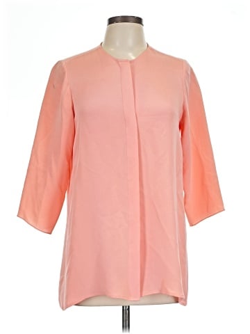 Unbranded 3/4 Sleeve Silk Top (view 1)