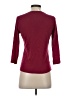 Basic Editions Burgundy 3/4 Sleeve T-Shirt Size S - photo 2