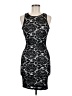 Assorted Brands Graphic Black Cocktail Dress Size M - photo 1