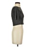 Topshop Gray Short Sleeve Turtleneck Size 4 - photo 4