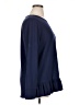 Halogen Blue Long Sleeve Top Size XL - photo 4