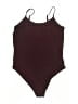 Torrid Burgundy Bodysuit Size 2X Plus (2) - photo 2