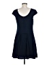Slate & Willow Solid Blue Casual Dress Size 8 - photo 2