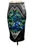 Bisou Bisou Tropical Blue Formal Skirt Size M - photo 1