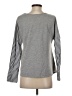 A. Byer Gray Long Sleeve Top Size S - photo 2