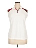 IZOD 100% Polyester Ivory Sleeveless Blouse Size XL - photo 1
