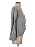 A. Byer Gray Long Sleeve Top Size S - photo 4