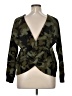 Full Circle Trends With Love Camo Green Pullover Sweater Size 1X - photo 2