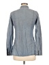 Unbranded Gray Long Sleeve Button-Down Shirt Size M - photo 2