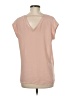 DR2 100% Polyester Pink Short Sleeve Blouse Size M - photo 2