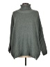 Shein 100% Polyester Solid Gray Turtleneck Sweater Size L - photo 1
