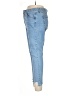 Topshop Solid Blue Jeans Size 36 waist - photo 5