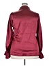 Unbranded Burgundy Long Sleeve Blouse Size 2X - photo 2