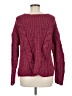 Anthropologie Burgundy Pullover Sweater Size M - photo 2