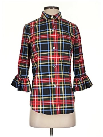 Gretchen Scott Designs 3/4 Sleeve Button-Down Shirt (view 1)