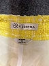 Versona 100% Polyester Tweed Yellow Shorts Size 10 - photo 3
