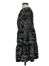 Bershka Animal Print Black Casual Dress Size S - photo 5