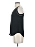Ann Taylor LOFT 100% Polyester Black Sleeveless Blouse Size XXS - photo 5