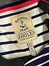 Joules 100% Cotton White 3/4 Sleeve Top Size 4 - photo 7