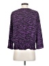 MICHAEL Michael Kors 100% Polyester Purple 3/4 Sleeve Top Size S - photo 2