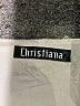 Christiana 100% Silk Paisley Silver formal skirt Size 8 - photo 4