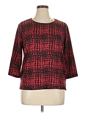 Croft & Barrow 3/4 Sleeve Blouse (view 1)