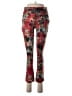 Soft Surroundings Print Red Casual Pants Size S (petite) - photo 1