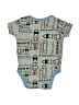 Champion Print Blue Short Sleeve Onesie 0-3 MO / 3 MO - photo 2