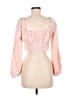 Le Lis 100% Rayon Pink 3/4 Sleeve Blouse Size M - photo 2