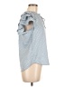 Status by Chenault Blue Short Sleeve Blouse Size M - photo 4