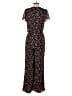MICHAEL Michael Kors 100% Polyester Hearts Black Jumpsuit Size 6 - photo 2