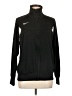 Nike 100% Polyester Black Zip Up Hoodie Size L - photo 1