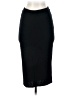 Matty M 100% Rayon Solid Black Formal Skirt Size S - photo 1