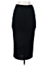 Matty M 100% Rayon Solid Black Formal Skirt Size S - photo 2