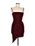 Assorted Brands Solid Burgundy Cocktail Dress Size M - photo 1