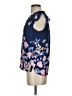 Crescent & Willough 100% Polyester Blue Sleeveless Blouse Size S - photo 5
