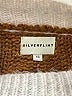 Silverflint Chevron-herringbone Brown Turtleneck Sweater Size XS - photo 7