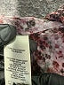DKNY Jeans 100% Polyester Burgundy Long Sleeve Blouse Size XL - photo 8