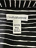 Croft & Barrow 100% Polyester Stripes Black Long Sleeve Blouse Size XL (petite) - photo 7