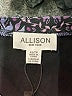 Allison 100% Polyester Purple Long Sleeve Blouse Size XS - photo 7